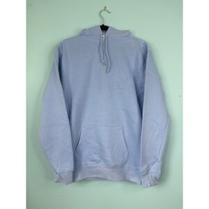 Beimar Blue‎ Pullover Hoodie Sweatshirt Small Oversized Drawstring Pocket NWOT